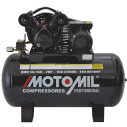 Compressor de Ar 100 Litros CMV-10/100 220/380V Trifásico Motomil